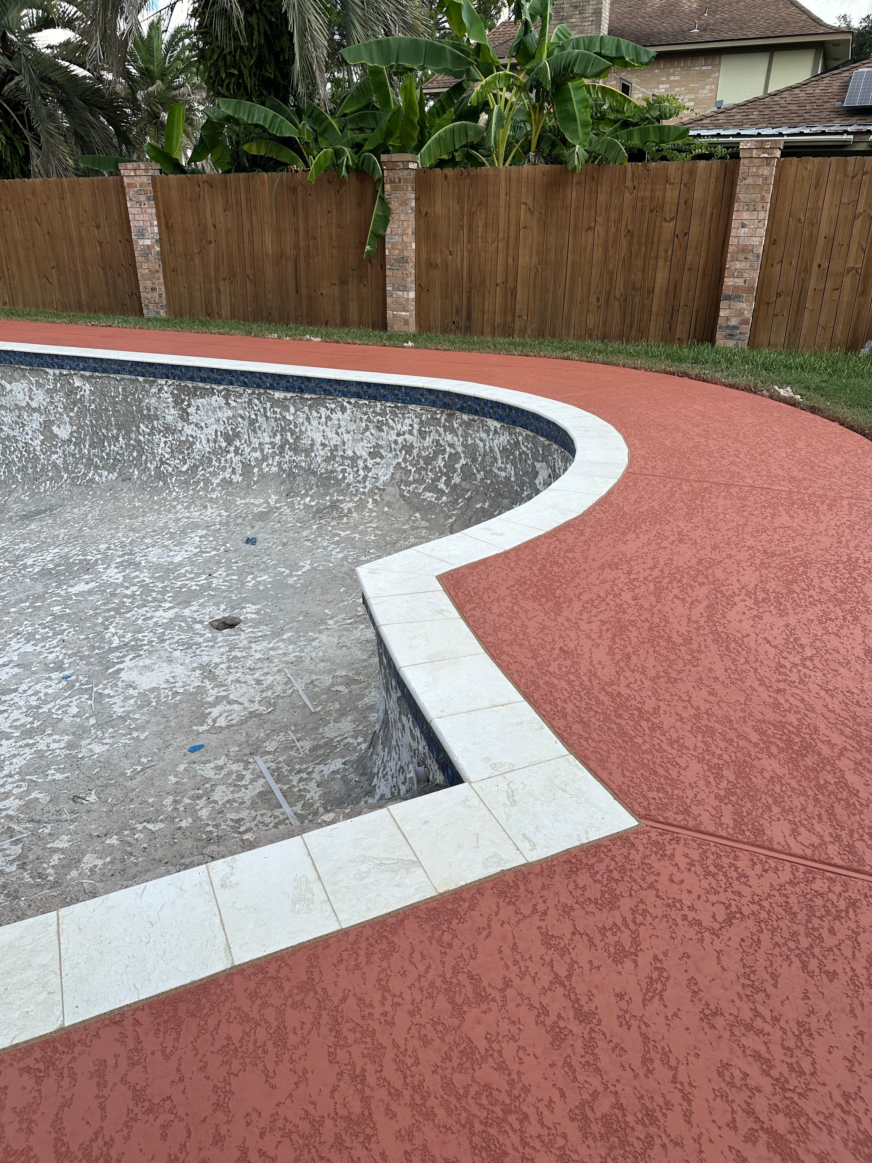 The Woodlands Pool Deck — after resurfacing